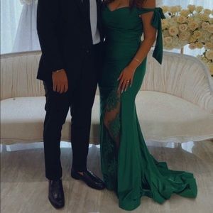 Green evening/prom dress